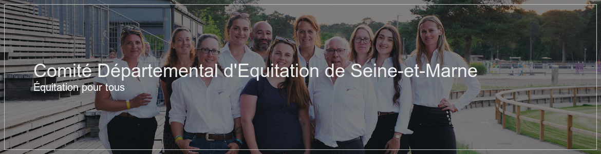 Comité Départemental d'Equitation de Seine-et-Marne